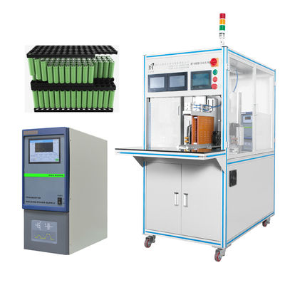 Double Side Lithium Battery Spot Welding Machine 1000mm/S Motor Speed