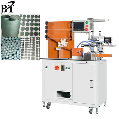 AC220V 50/60HZ Battery Labeling Machine Fully Automatic With Hopper Feed